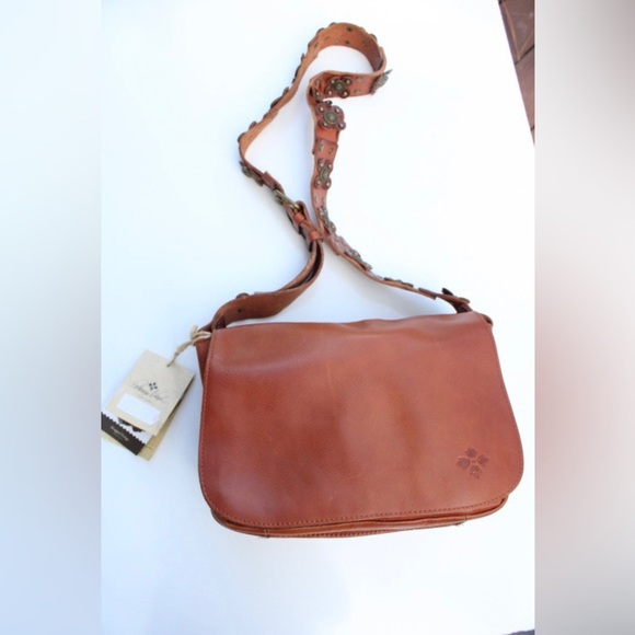 NWT Patricia Nash Italian leather saddle bag - Picture 10 of 16